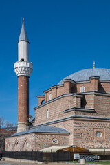 Fototapeta na wymiar Banya Bashi Mosque in Sofia, Bulgaria