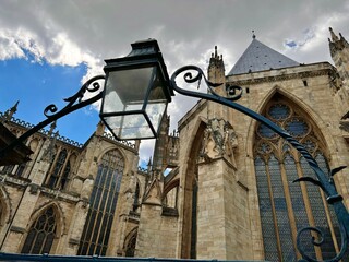 York Minster cathedral on a summer day