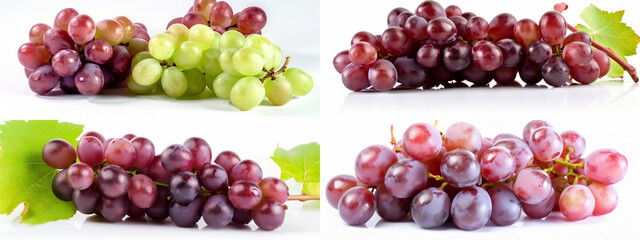 fruit, grape, grapes, food, red, isolated, bunch, fresh, green, healthy, white, ripe, berry, vine, wine, sweet, juicy, natural, agriculture, dessert, organic, black, purple, vegetarian, fruits