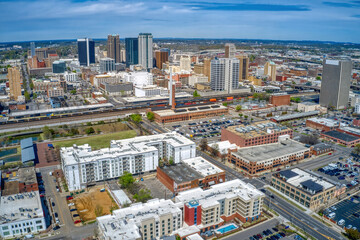 Aerial View of Birmingham, Alabama