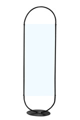 Blank advertising banner stand