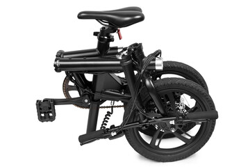 Electric folding bicycle