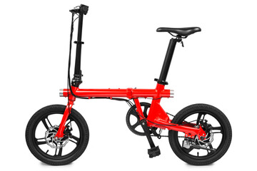 Electric folding bicycle