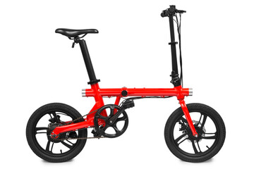 Electric folding bicycle