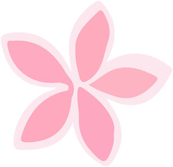 Cute  flower  illustratiion  icon