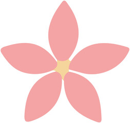 Cute  flower  illustratiion  icon