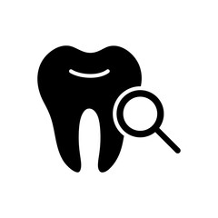 Dentist vector icon flat illustration on white background