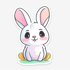 Obraz premium Easter Bunny - sticker, cut out