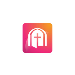 Icon logo church