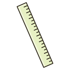 ruler. measurement tool