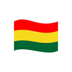 Bolivia flags icon set, Bolivia independence day icon set vector sign symbol