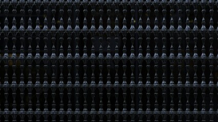 Fototapeta premium Black pattern background, Black metal texture background, pattern wallpaper, 3d pattern wallpaper, 