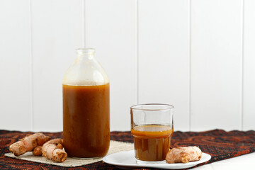 Jamu Kunir Asem or Kunyit Asam