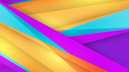 Fototapeta premium vector colorful geometric design background design