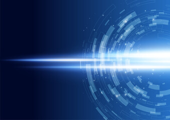 青のデジタルイメージ