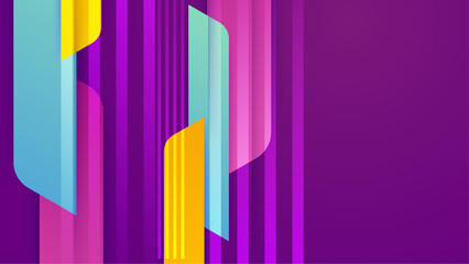 vector gradient geometric shapes background