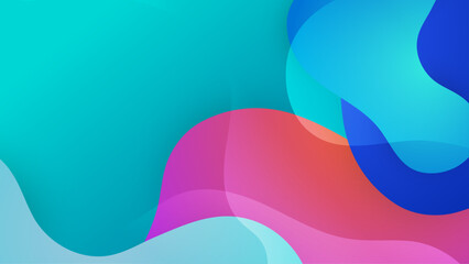 vector flat gradient colorful design geometric background