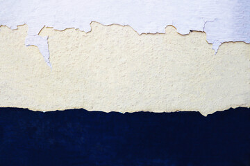 Old wall cement cracked and peeling plaster,vintage wall abstract space for  texture  background  wallpaper