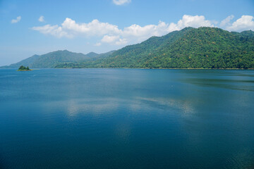 lake in the mountains