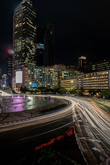 Fototapeta premium Corner of Jakarta at Night