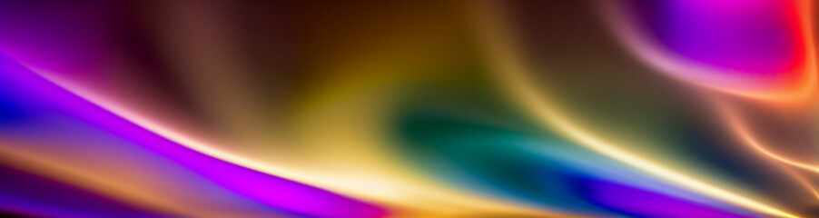 Illustration of a vibrant wavy patterned background created with Generative AI technology