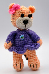 CHILDREN'S SOFT KNITTED CHRISTMAS TOY