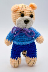 CHILDREN'S SOFT KNITTED CHRISTMAS TOY