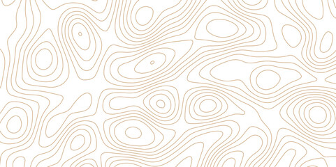 Fototapeta premium Panorama view gradient multicolor wave curve lines banner background design. Vector illustration. Line topography map contour background .Abstract Topographic map background with wave line.