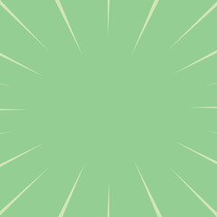 集中線　シンプル　使いやすい 　正方形