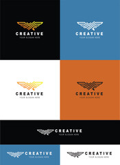 Creative vector logo design eps art