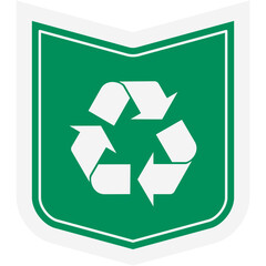 Sticker Recycle Material Recycling Life Zero Waste Lifestyle
