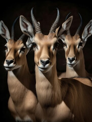 Antelope family portrait