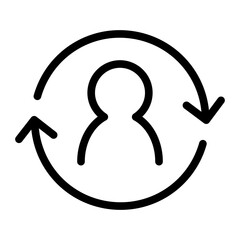Connect line icon