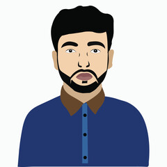 avader dwoing a men vector trecing art