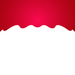 red shape for design