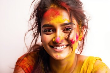 portrait of a woman with smile