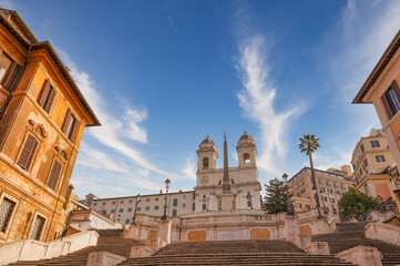 Spanish Steps in Rome Italy