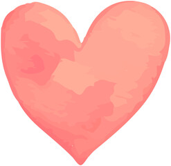 Heart  Watercolor  lcon