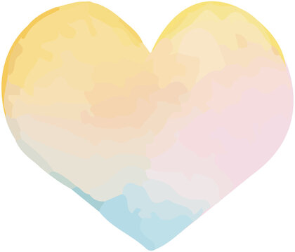 Heart pastels Icon
