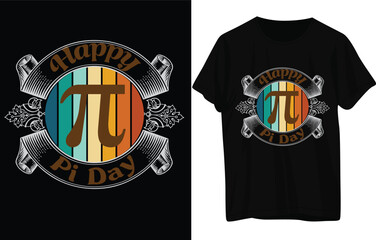 HAPPY PI DAY T SHIRT DESIGN 