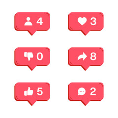 set of icons for web