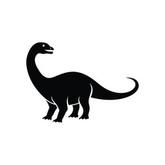 brontosaurus icon vector