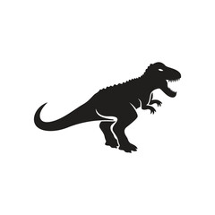 Obraz premium tyrannosaurus icon vector