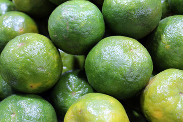 Orange and Sweet Orange for sale. Yellow Sweet Orange. Green and Yellow Oranges. Closeup image of Round fresh oranges. 