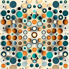Geometric Background Circle Shape Artwork