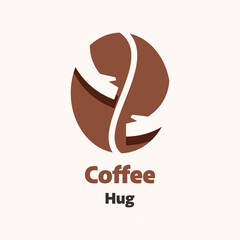 Coffee Bean Hand Logo