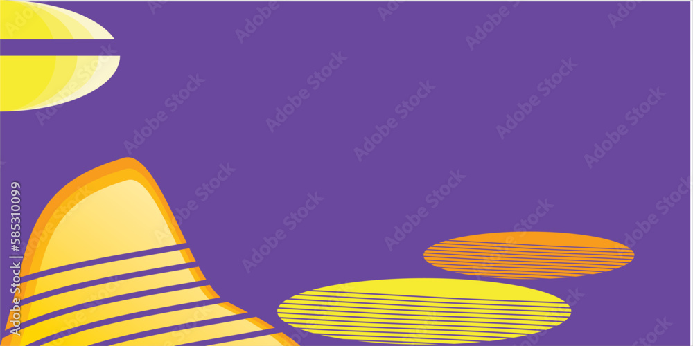 Poster background pattern with shaded arrangement of geometric connected images