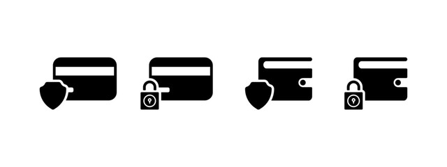 save purchase icon vector illustration. purchase with protection concept.