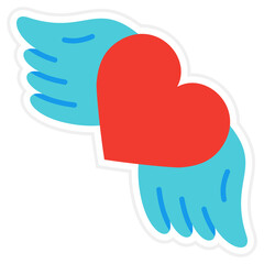 Wings Sticker Icon