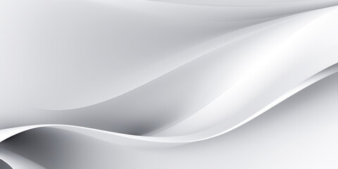 White abstract wavy flowing background